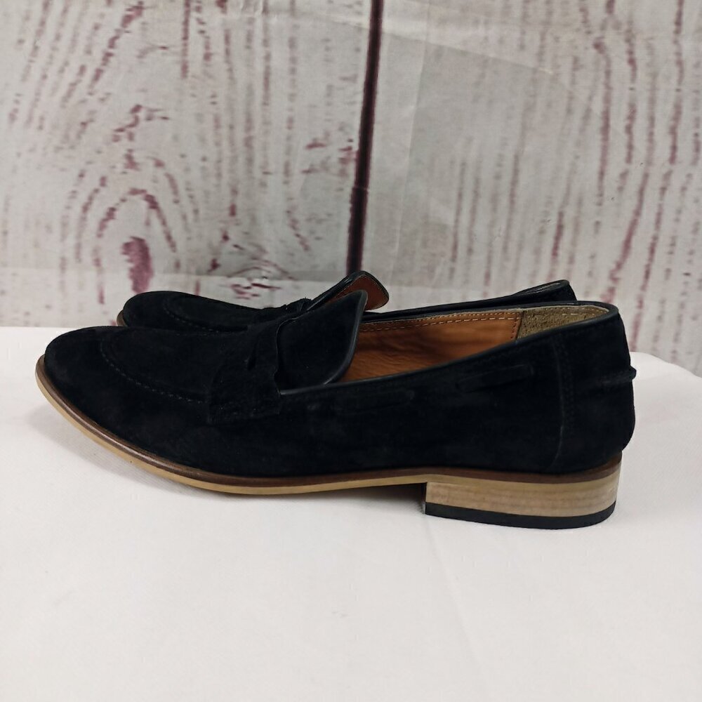 Giorgio Brutini 249371 Mens Black Suede Slip-On Dress Casual Shoes Size 10M - Picture 6 of 15
